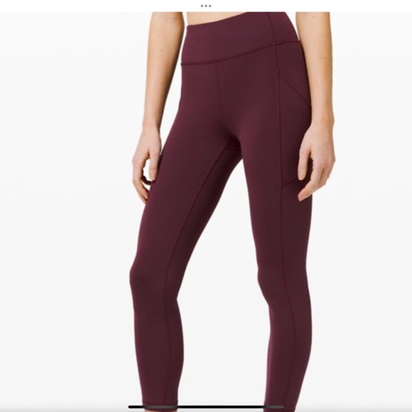 Lululemon Fast and Free Tight II 25" *Non-Reflective Nulux Size 14 - Picture 2 of 10